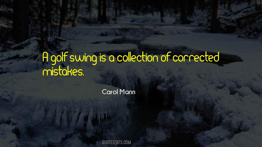 Quotes About Golf Swings #1803159