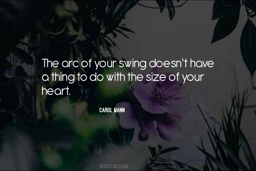 Quotes About Golf Swings #26646