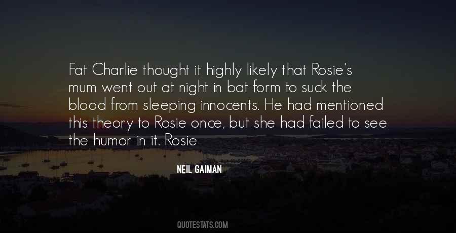 Quotes About Rosie #170246