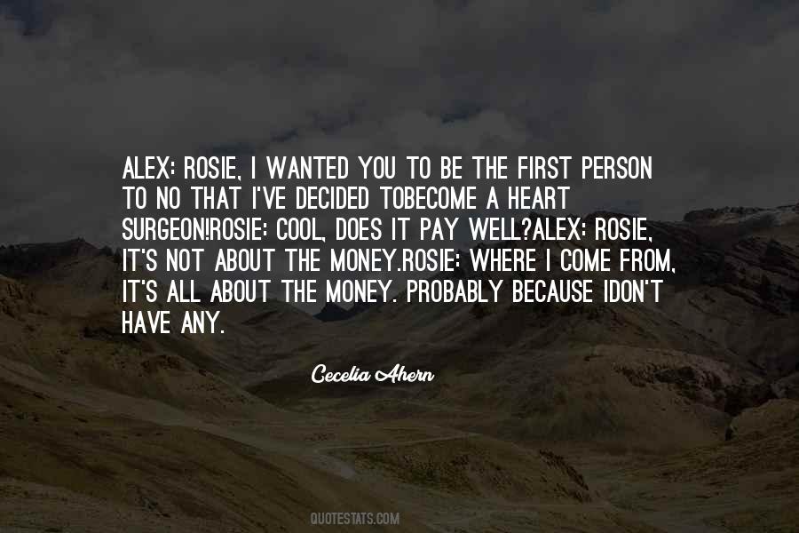 Quotes About Rosie #889844