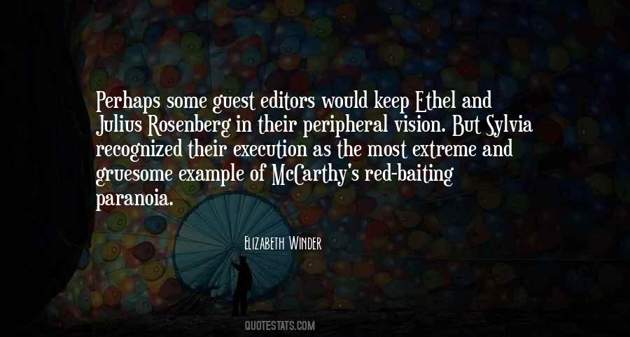 The Rosenbergs Execution Quotes #1359409