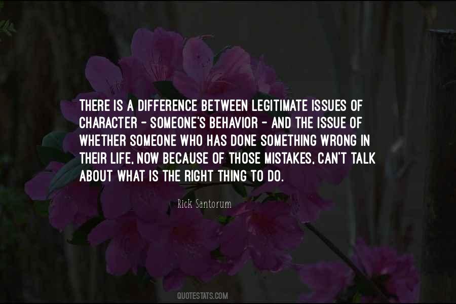 Quotes About The Difference Between Right And Wrong #1213984