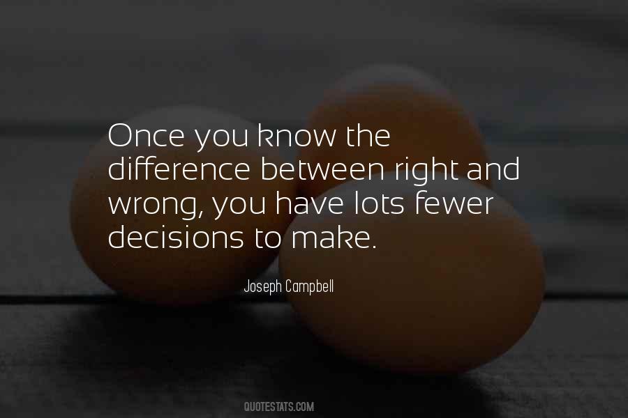 Quotes About The Difference Between Right And Wrong #1551154