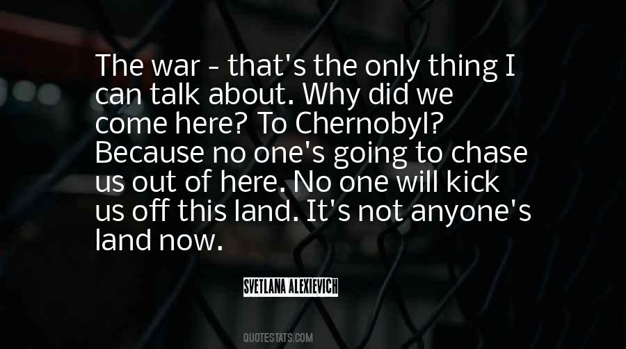 Quotes About Chernobyl #147996