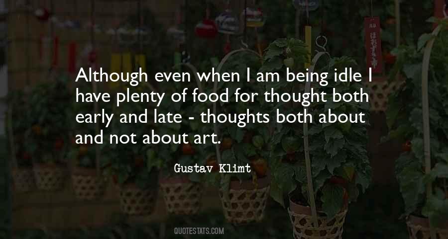 Art And Food Quotes #1283308