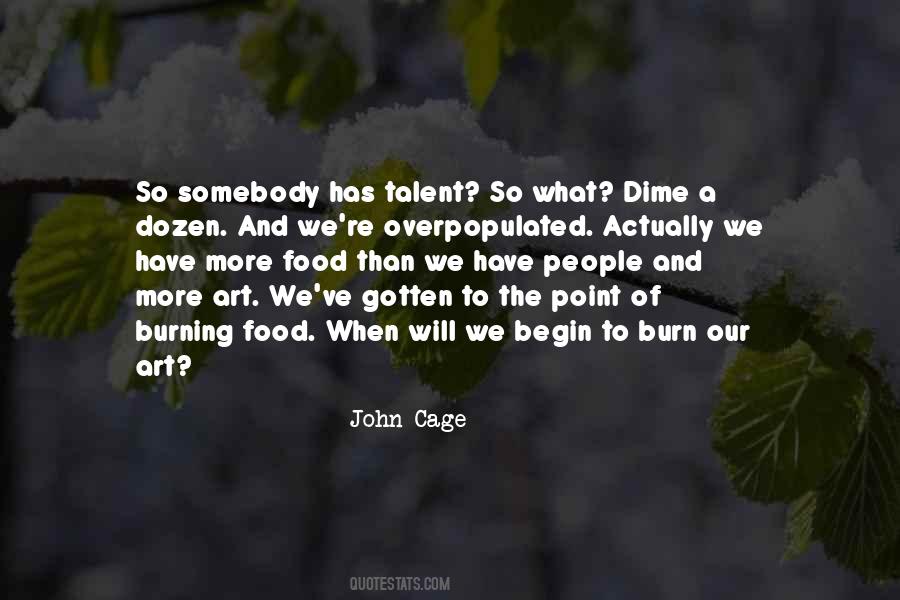 Art And Food Quotes #1556734