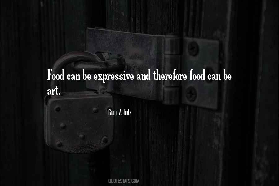 Art And Food Quotes #317854