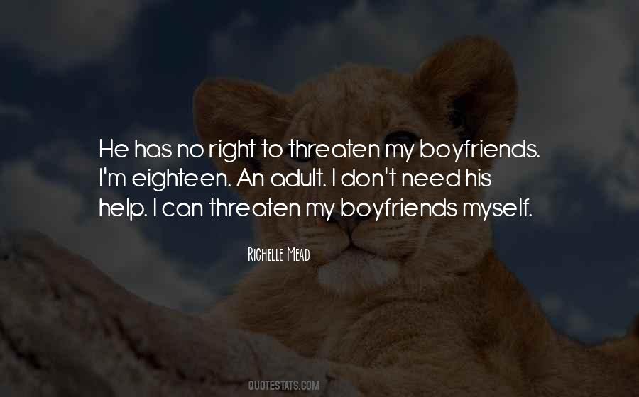 Quotes About Boyfriends Ex #8089