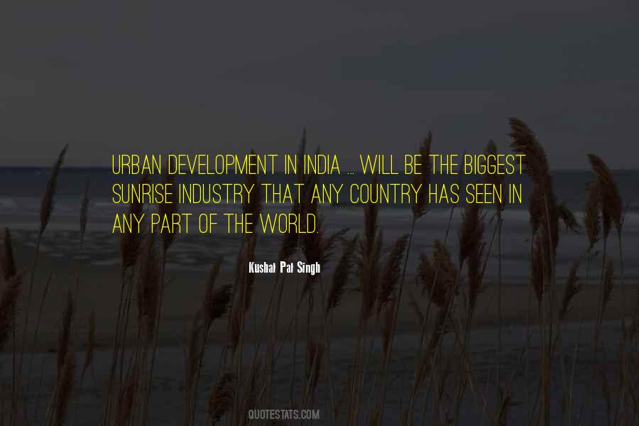 Quotes About India Development #1795800