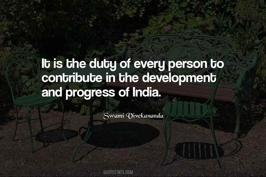 Quotes About India Development #892639