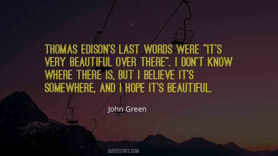 Quotes About Edison #1480273