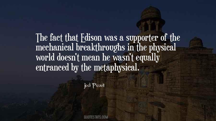 Quotes About Edison #163434