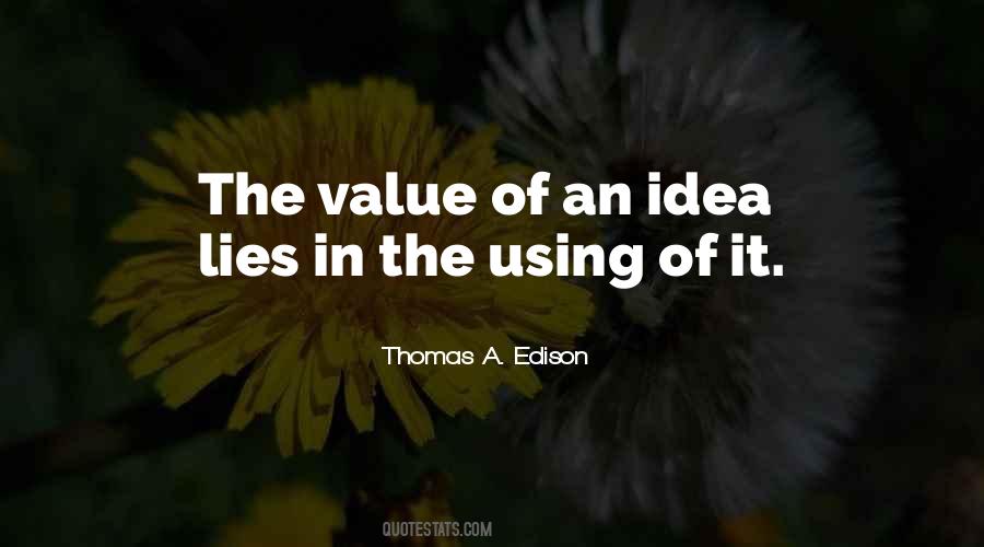 Quotes About Edison #29744