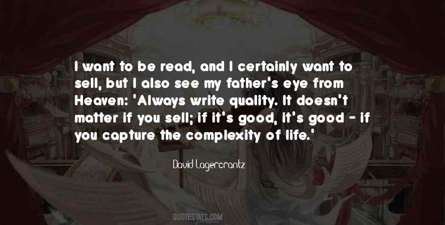 Quotes About Complexity Of Life #1101955
