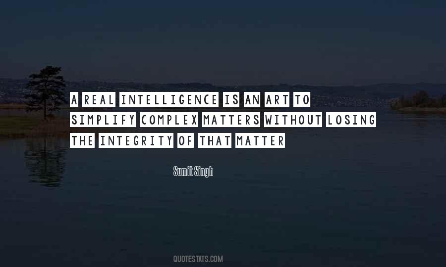 Quotes About Complexity Of Life #1597667