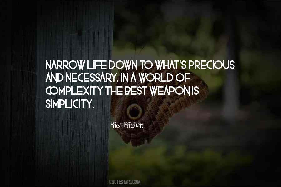 Quotes About Complexity Of Life #1659547