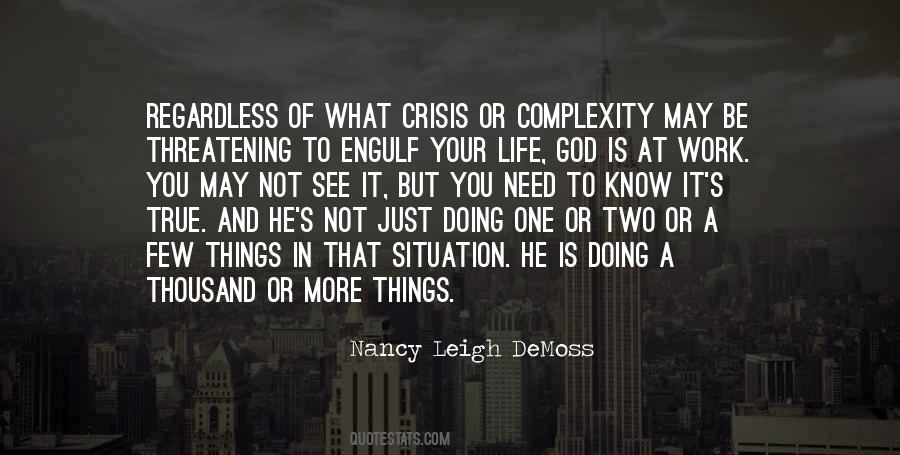 Quotes About Complexity Of Life #1712933