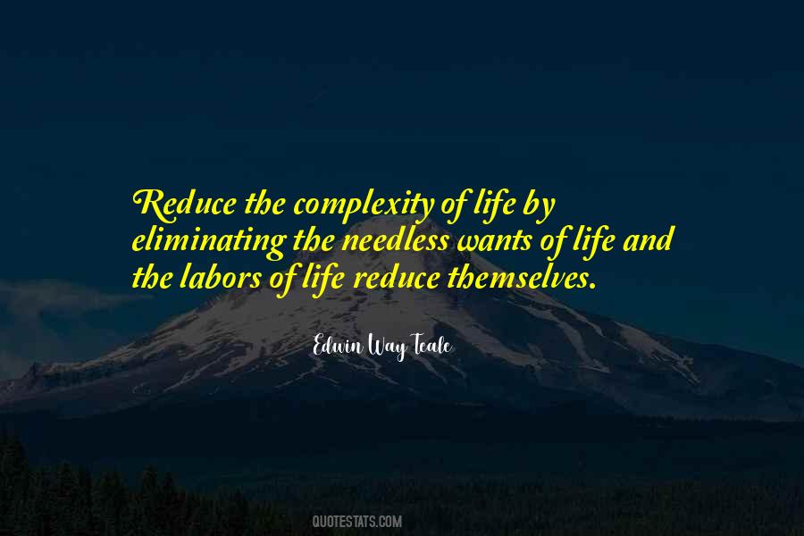 Quotes About Complexity Of Life #1839548