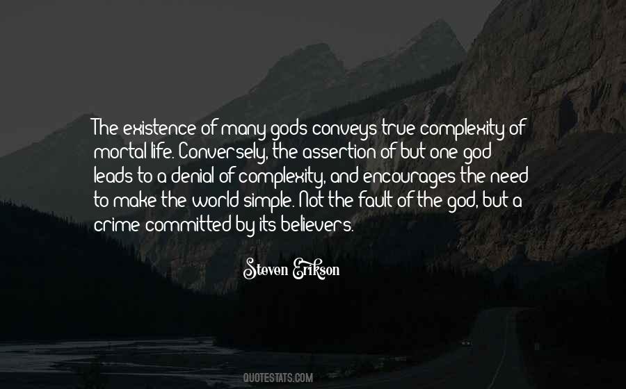 Quotes About Complexity Of Life #954703