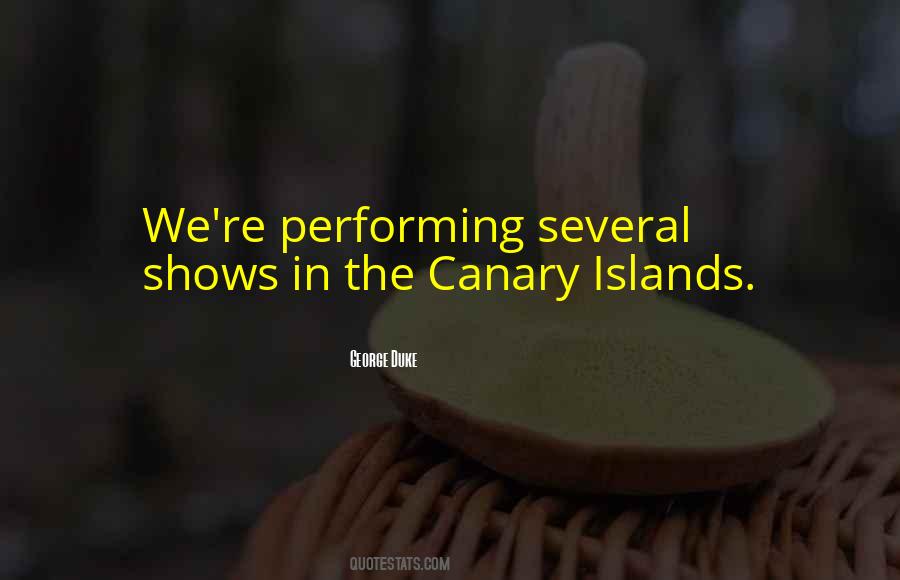 Quotes About Canary #1039475