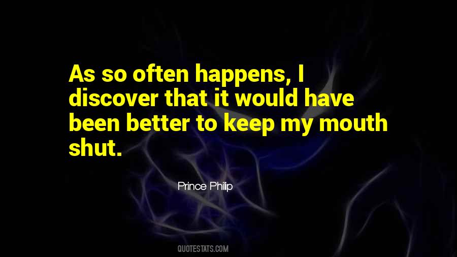 Better To Shut Up Quotes #211852 Better To Shut Up Quotes #211852