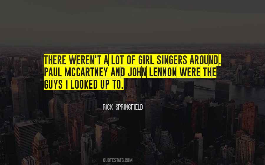 Quotes About Lennon #1049406