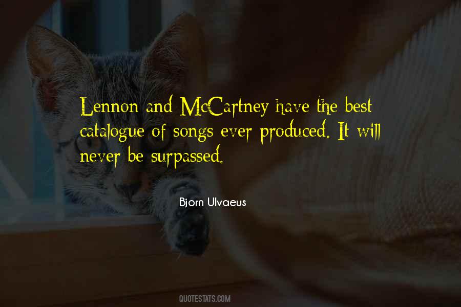 Quotes About Lennon #1494352