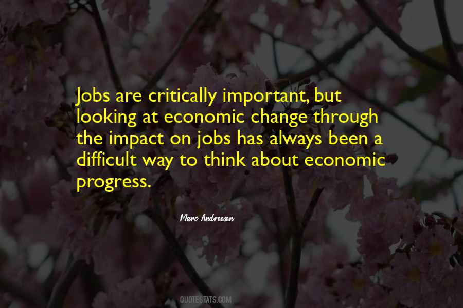 Quotes About Economic Change #1734961