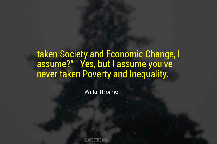 Quotes About Economic Change #1803763