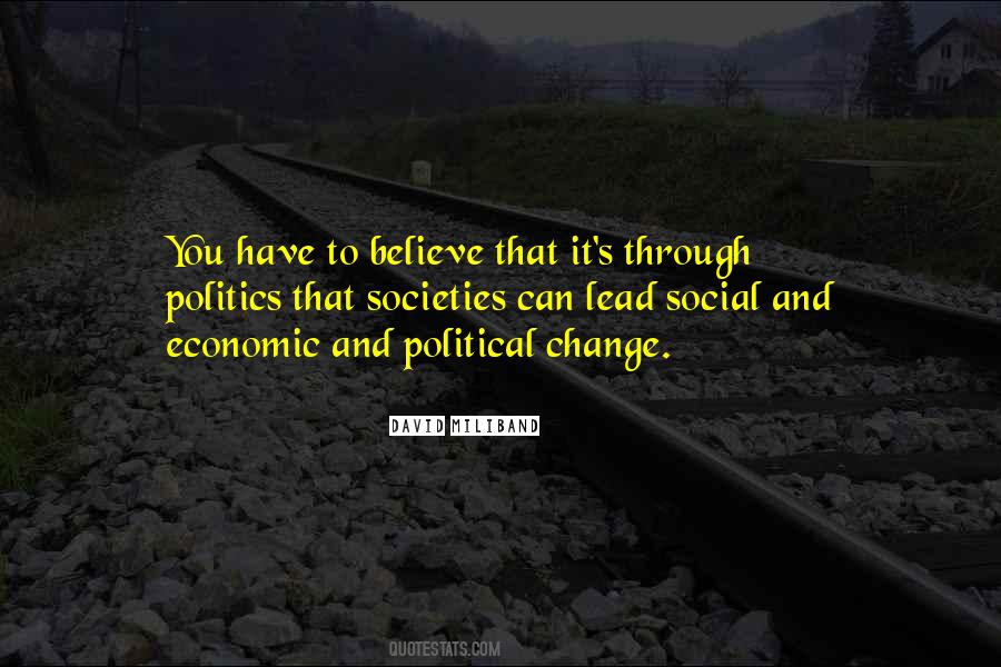 Quotes About Economic Change #415867