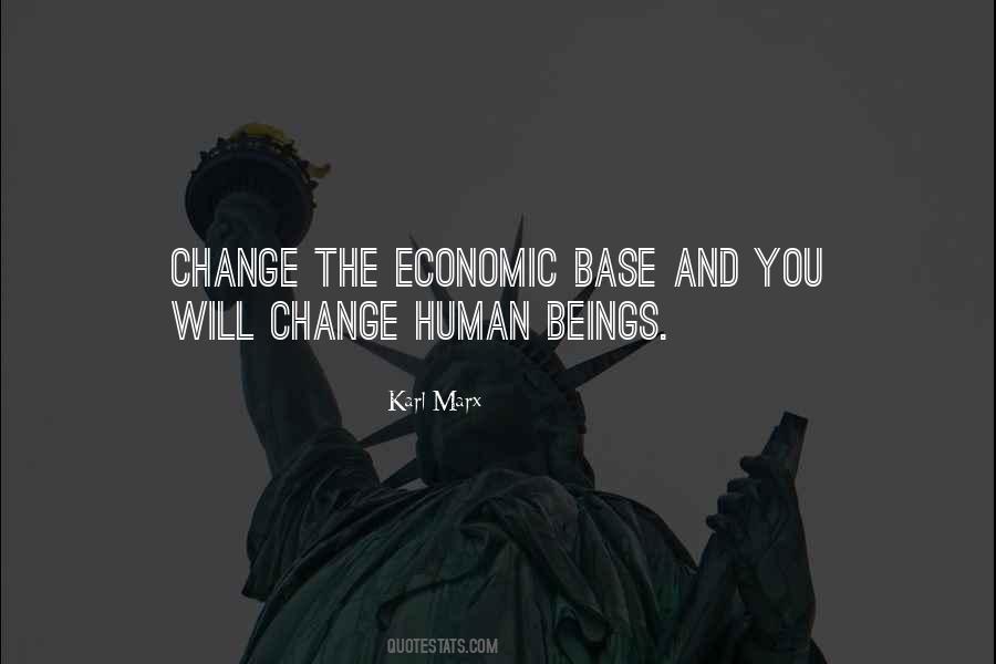 Quotes About Economic Change #524120