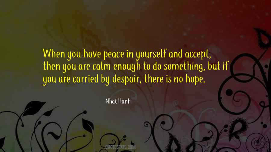 Quotes About Hope And Peace #363563