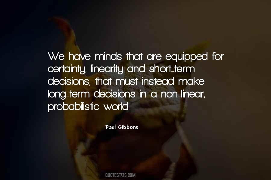 Quotes About Linear Systems #847662