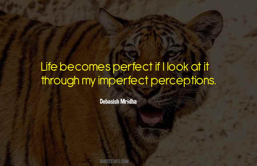 Imperfect Perceptions Quotes #261656