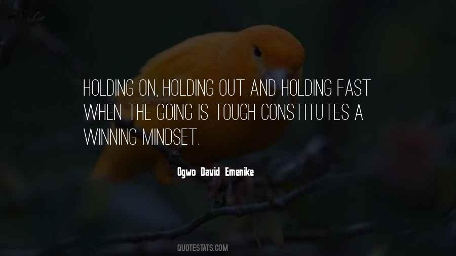 Quotes About Holding On #935763