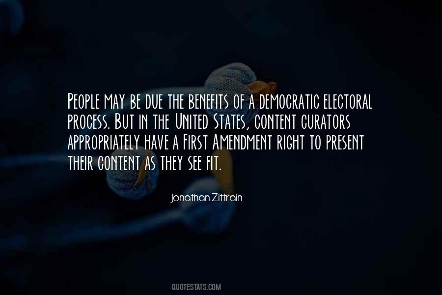 Quotes About Democratic Process #1368386