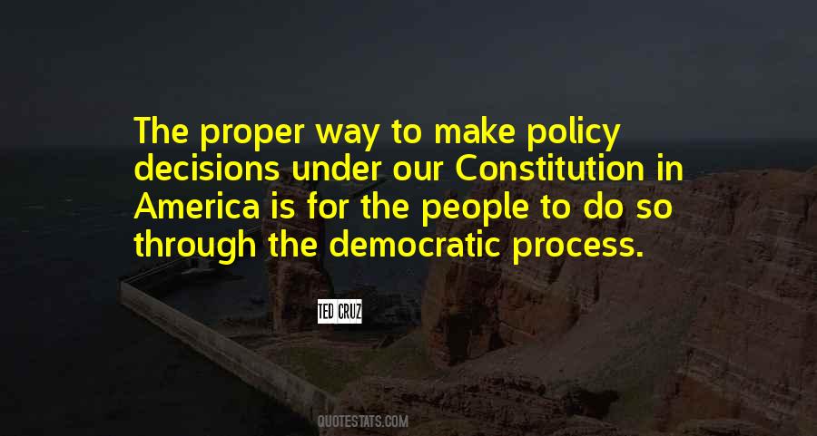 Quotes About Democratic Process #1423059