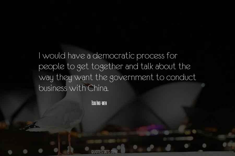 Quotes About Democratic Process #1660346