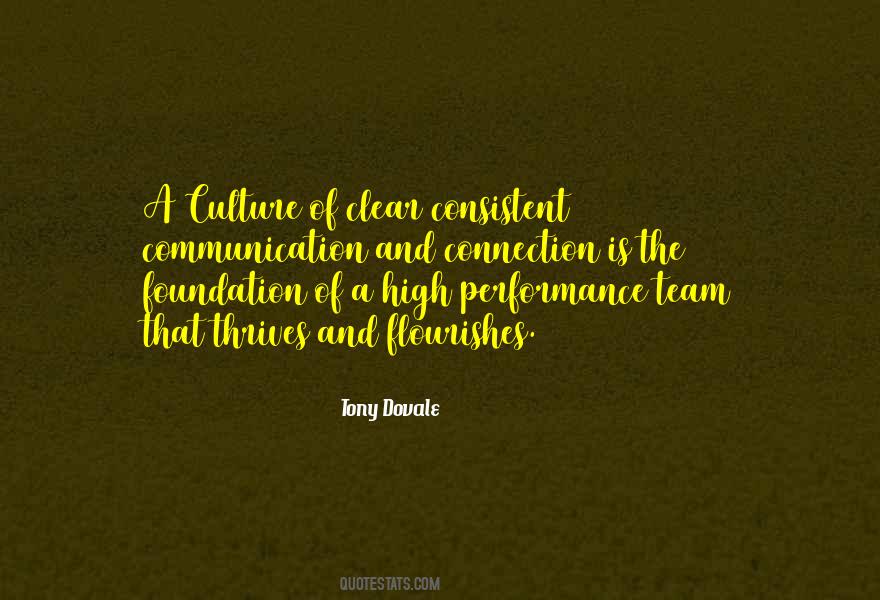 Quotes About Consistent Performance #475517