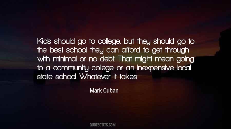 Quotes About Going To A Community College #201713