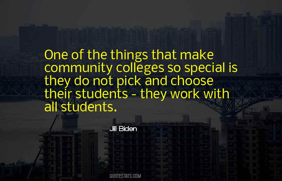 Quotes About Going To A Community College #621152