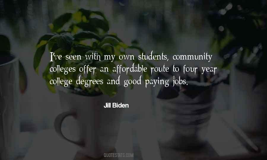 Quotes About Going To A Community College #854745