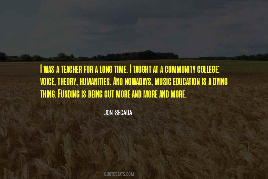 Quotes About Going To A Community College #88820