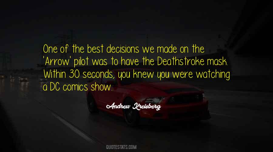 Quotes About Decisions Made #159098