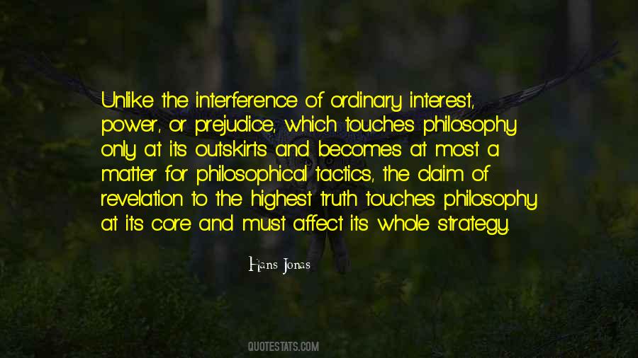 Quotes About Interference #1108103