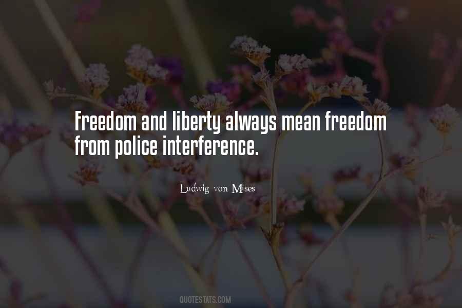 Quotes About Interference #1498102