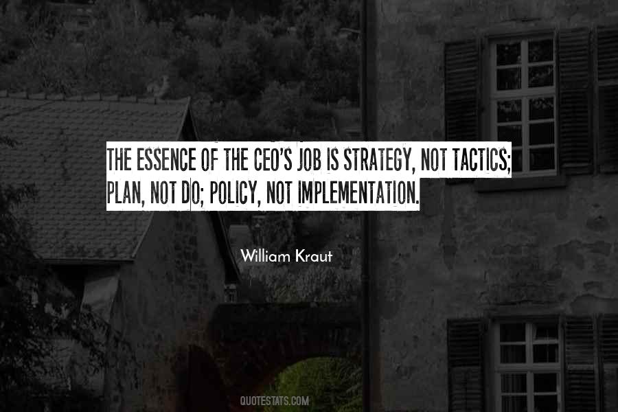 Quotes About Strategy Implementation #58