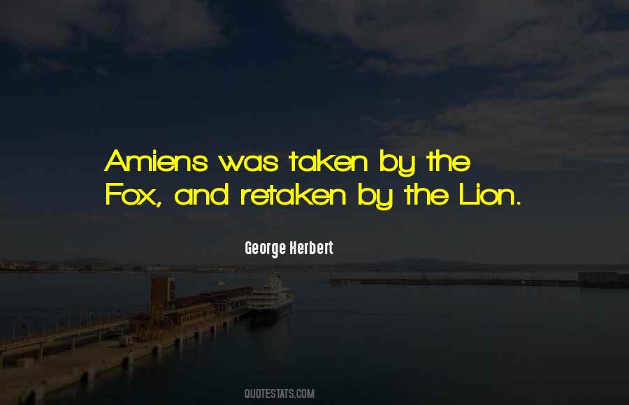 Quotes About Foxes #221632