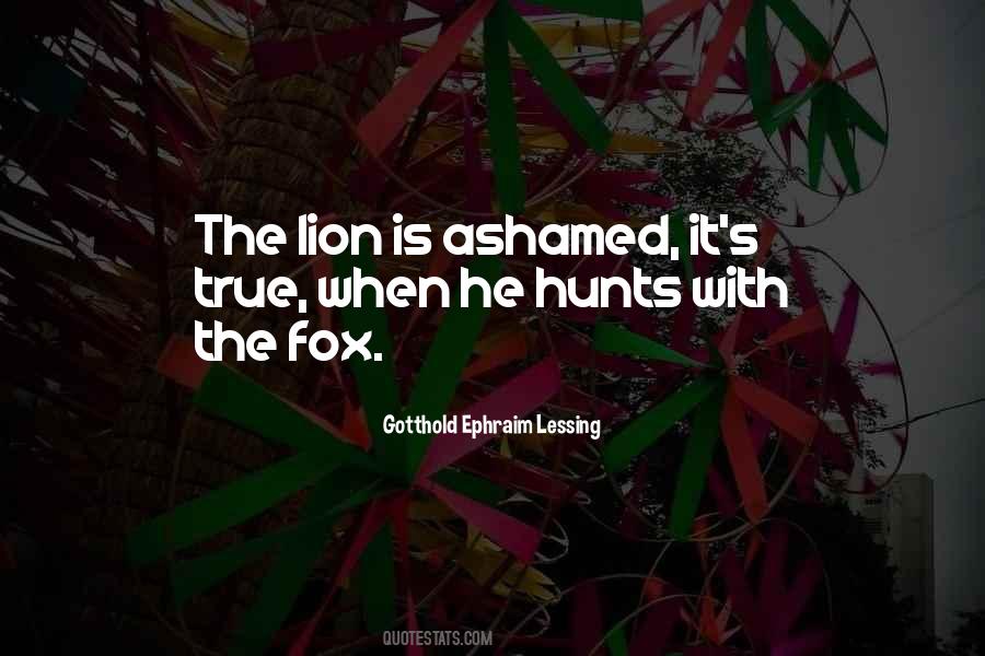 Quotes About Foxes #245461