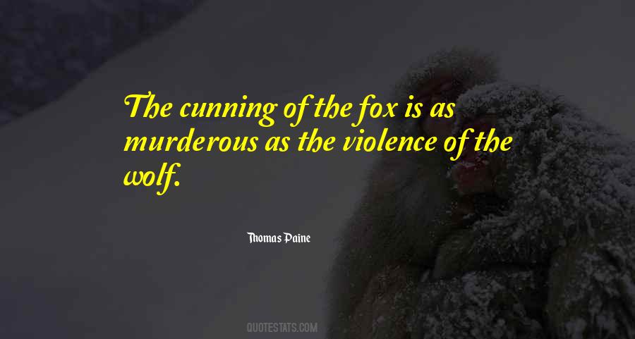 Quotes About Foxes #309920